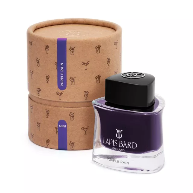 Flacon d'encre pour stylo plume Lapis Bard (50 ml) - Purple Rain