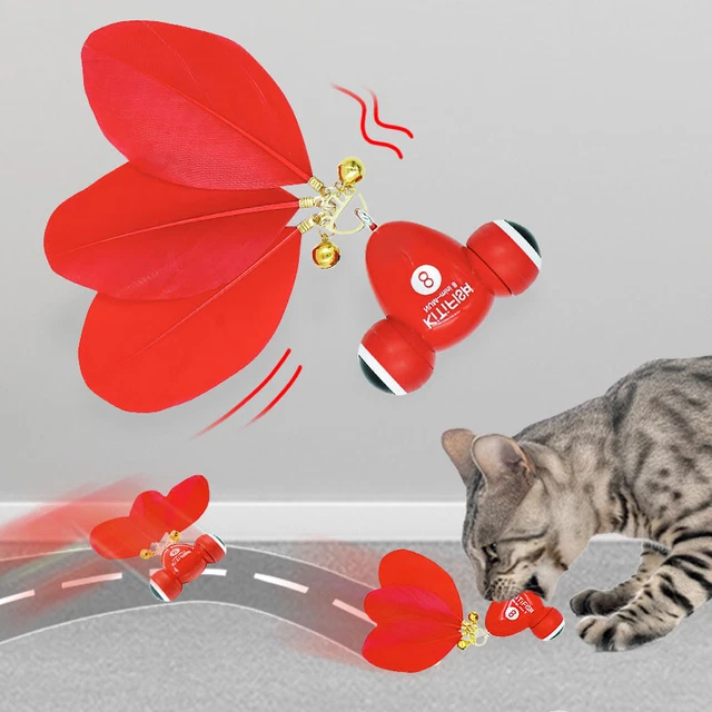 Kitifish Cat Toy Automatic Fully Intelligent Teasing Cat Small Goldfish Rolling