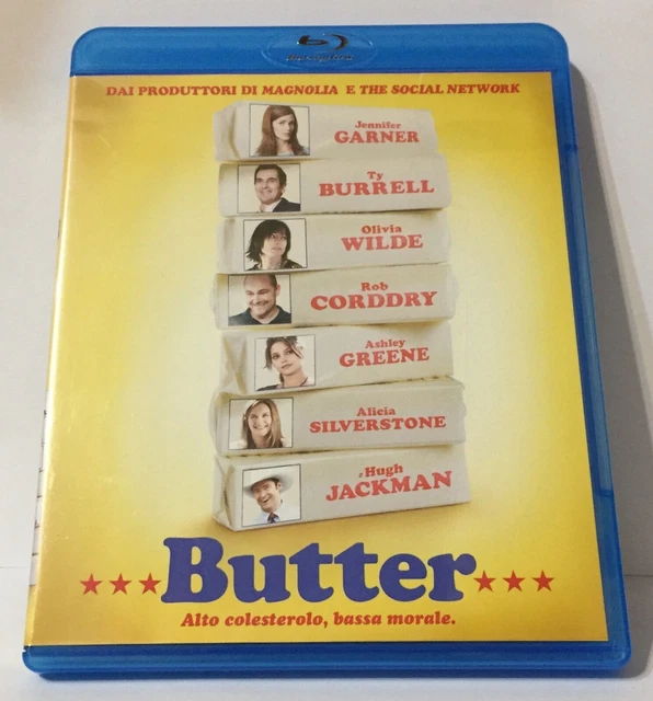 BUTTER BLU RAY Jennifer Garner Alicia Silverstone Hugh Jackman Come
