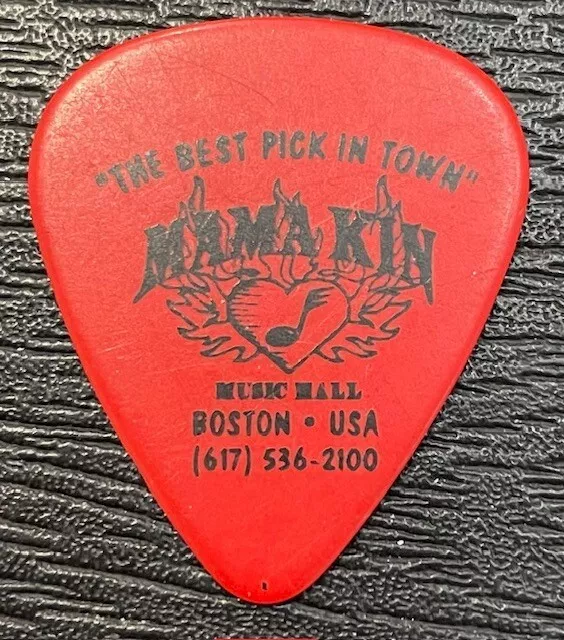 Aerosmith / Mama Kin Music Hall / Boston  / Tour Guitar Pick