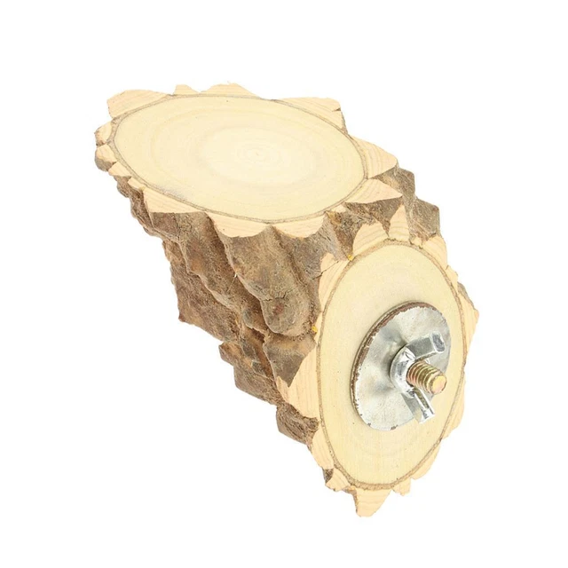 1pc Naturholz-Sprungbrett-Sprungplattform Für Hamster-Kleintiere