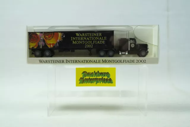 Wiking 1:87 LKW 3603 Peterbilt Warsteiner Montgolfiade WIM Truck 2002  172539