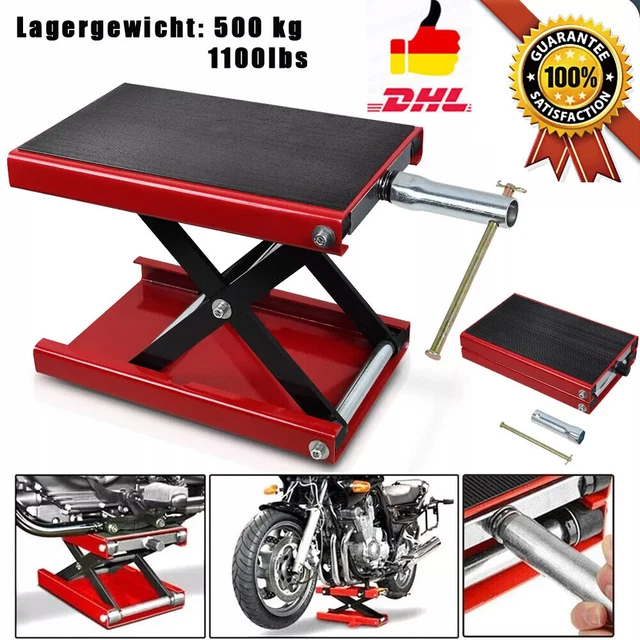 Montagebock Heber 500 Kg Motorradhebebühne Motorradheber 500 Kg Belastbar Motorrad Heber Autos Montagebock Motorrad F 740720