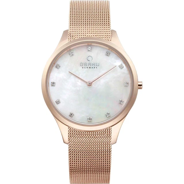 Obaku V127LXVWMV-X Ex Display Donna Fin-Rose Polso