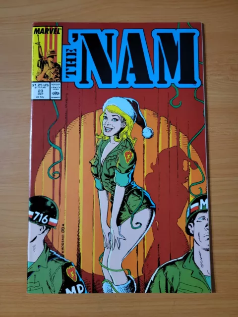 The 'Nam #23 Direct Market Edition ~ NEAR MINT NM ~ 1988 Marvel Comics