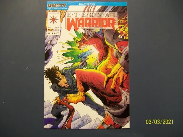 Eternal Warrior #2 by Valiant Comics in Near Mint Condition