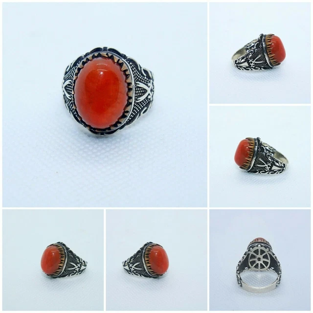 Bague hotsell aqeeq homme