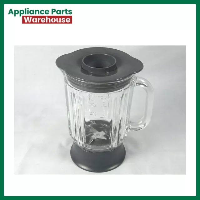 Kenwood Food Processor / Blender / Liquidiser Glass Jug / Cup (Grey) | KW715006