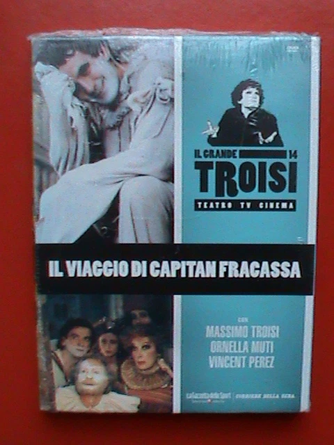 dvd massimo troisi il viaggio di capitan fracassa ornella muti il grande troisi