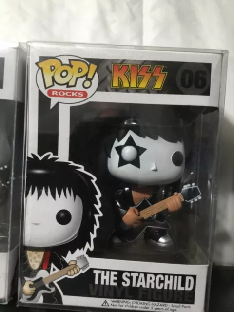 KISS Funko Pop ! Ensemble voûté Rocks The Demon 05 The Starchild 06 The Catman 07 3