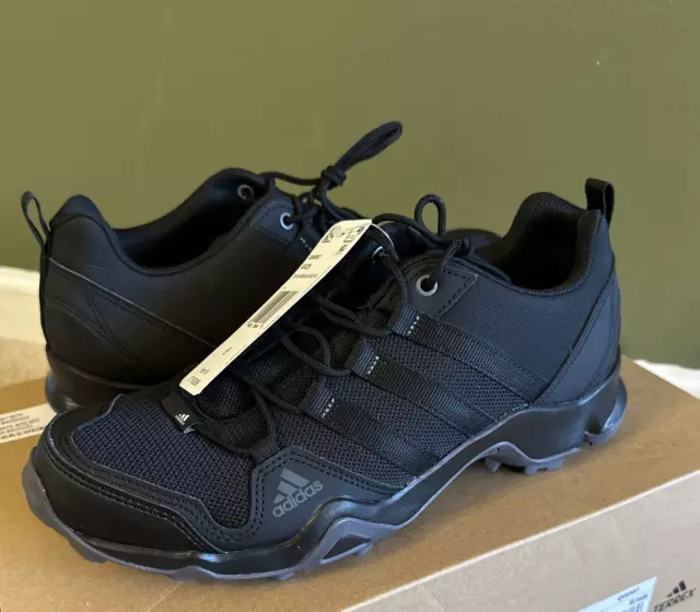 Zapatillas de Entrenador Atlético Adidas AX2S Terrex para Hombre Negro Terreno Senderismo Talla 10 2