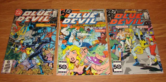 DC Comics, BLUE DEVIL #9 #17 #18 (VF/NM) Feb, Oct, Nov 1985