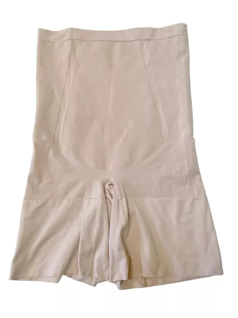 SPANX WOMEN'S SLIM Cognito Mid Thigh Shaping Shorts Nude Bodysuit! Size XL  $60.00 - PicClick