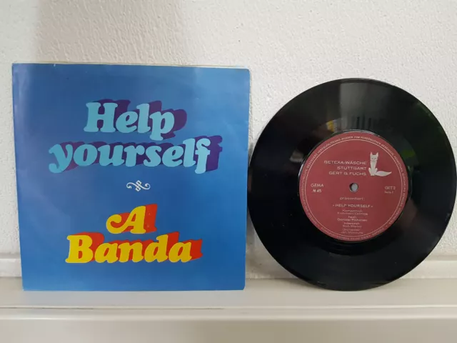 Evi Arend Bob Marko Orchester Jan Mossura – A Banda / Help yourself LP Single 7"