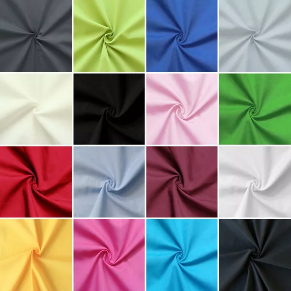 Baumwolle Polyester wie Batist Baumwollstoff 148cm breit Meterware Kleiderstoff