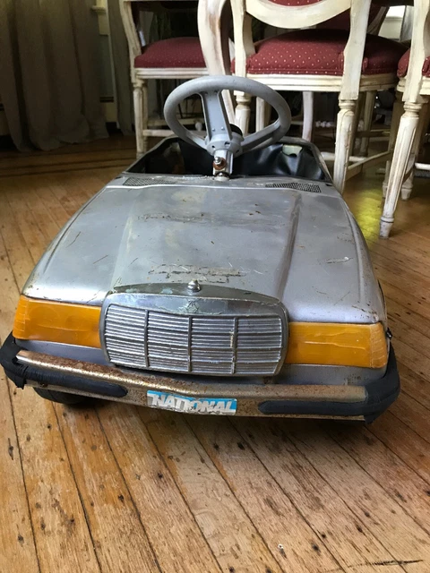 VINTAGE MERCEDES BENZ metal pedal child car $605.00 - PicClick