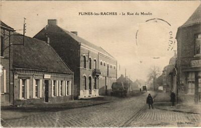 CPA Flines-les-Raches - La rue du Moulin (136660)