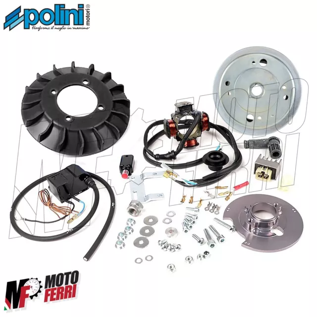 Set Allumage Polini Cône 20 Volant D'Inertie 1,2 KG Piaggio Vespa Special R Pk 3