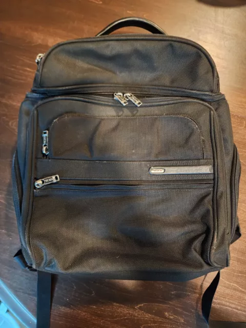 TUMI Alpha Backpack 26178D4 Business Class Brief Pack Nylon Ballistic Black