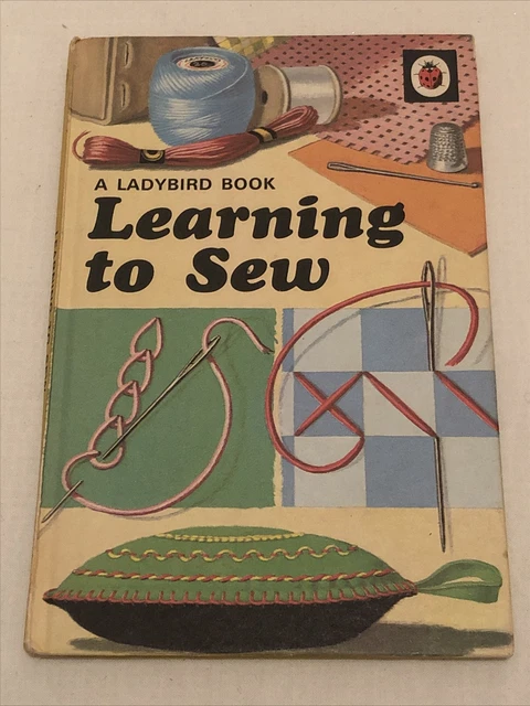 LEARNING TO SEW Vintage Ladybird Book Matt Paper Finish Hardback 24p ...