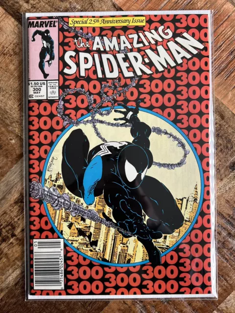 Amazing Spider-Man #300 Marvel 1988 1st App Origin of Venom NEWSSTAND