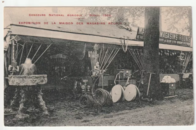 NANCY - CPA 54 - Concours National Agricole 1906 - Exposition Magasins Réunis