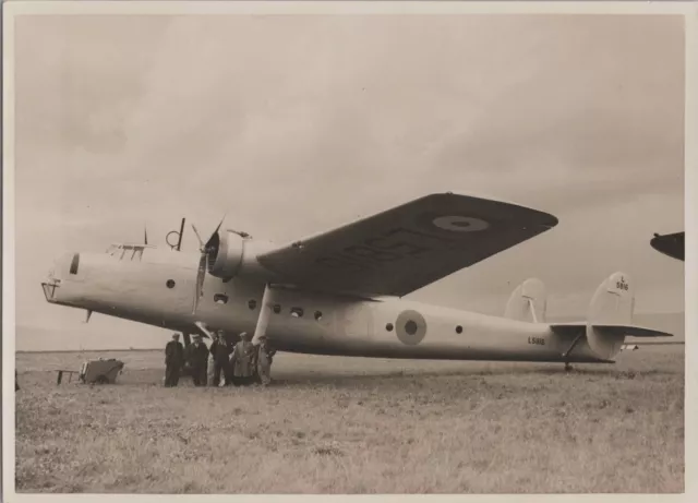 Bristol Bombay L5816 Original Vintage Press Photo Raf Royal Air Force