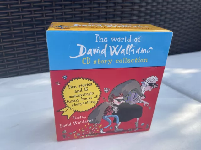 The World Of David Walliams Cd Audio Book Collection - 5 Stories - 16 Hours