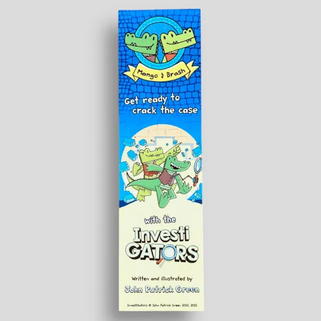 The Investi Gators John P. Green Collectible Promotional Bookmark  -not the book