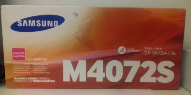 Samsung - cartouche de toner magenta M4072S - CLP-32x/CLX-318x - neuf