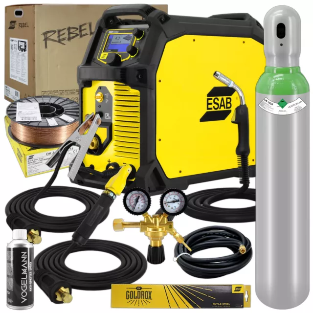 ESAB Rebel™ EMP 235ic Poste à souder soudage MIG MAG 230A sMIG - jeu n° 1