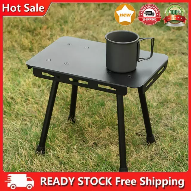 2 in 1 Camping Table Portable Outdoor Stool for Outdoor Camping Picnic Fishing