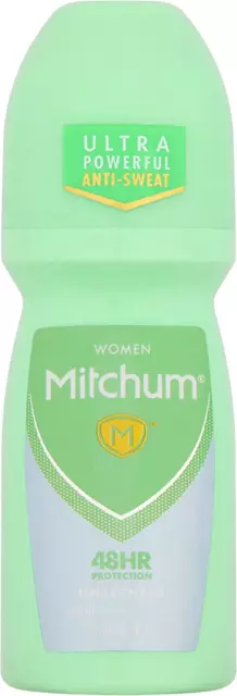 Mitchum Roll-On 48HR Protection Déodorant & Anti-Transpirant, Unscented 100ML