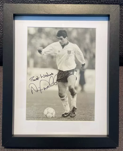 Neil Webb England/Manchester Utd/Nottingham Forest Signed Framed Photo- with COA