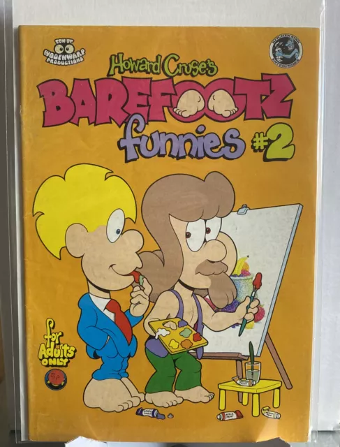 Barefootz Funnies #2, Howard Cruse Kitchen Sink Comic Book