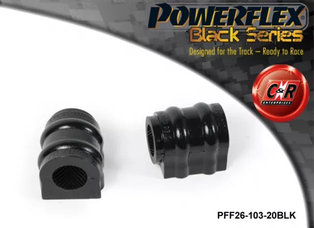 Powerflex Black Fr Arb Moyeu 20mm pour Hyundai Ioniq AE (2017on) PFF26-103-20BLK