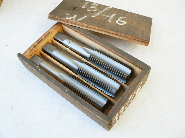Jeu De 3 Tarauds 3 Lèvres PARADUR - M8 X 125 HSSE - Occasion