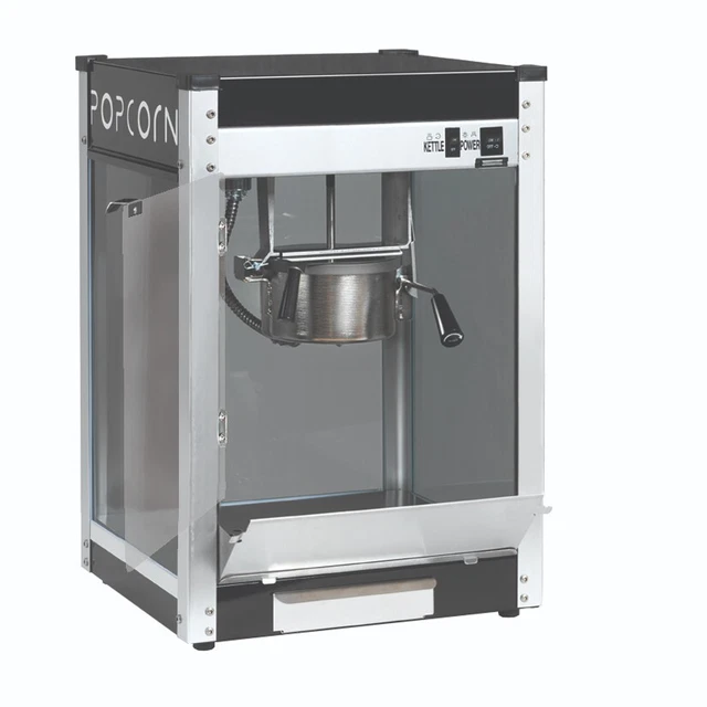 Paragon Contempo Pop Popcorn Machine - 4 ounce Kettle, Black