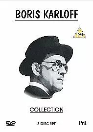 Boris Karloff Collection DVD (2008) cert PG 3 discs Expertly Refurbished Product
