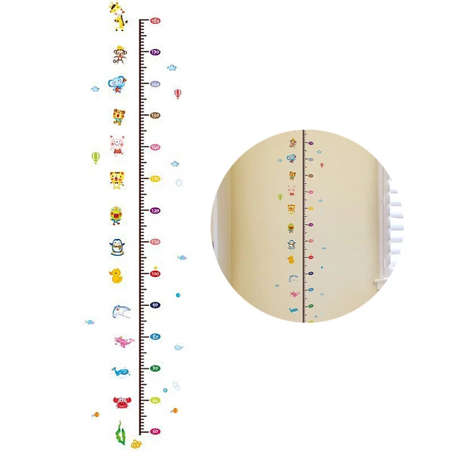 GROWTH CHART DECAL Baby Growth Chart Height Chart Wall Sticker £7.26