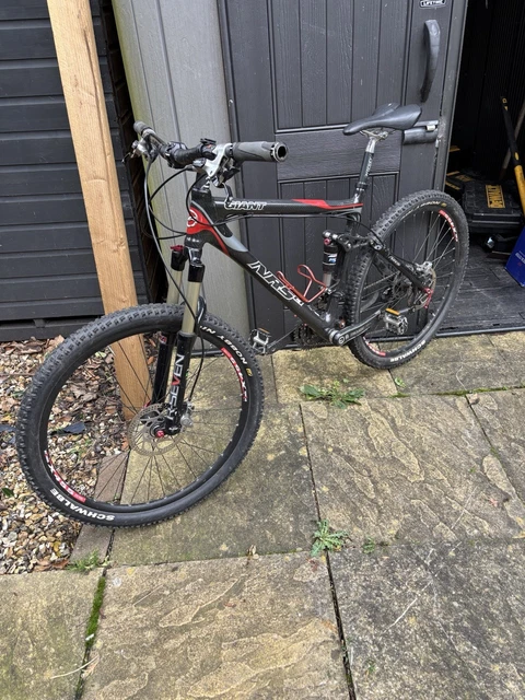 GIANT NRS 1 Full Suspension Mountain Bike Blue Medium £104.69