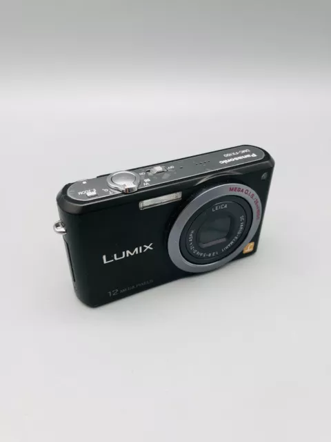 Panasonic Lumix DMC-FX100 Digitalkamera Kamera ohne Akku schwarz geprüft #153