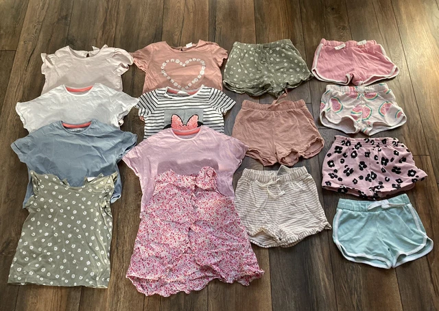 girls summer clothes bundle age 2-3 years
