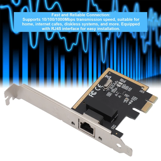 Scheda Di Rete Pci Annadue Gigabit, Scheda Di Rete 10/100/1000Mbps Scheda Di Rete Pci Annadue Gigabit, Scheda Di Rete 10/100/1000Mbps