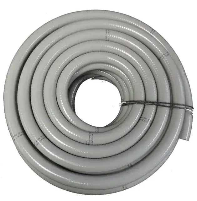 1/2 In Dia X 25 Ft. Flexible PVC Non Metallic UL Liquid Tight Electrical Conduit
