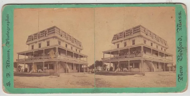 MARTHA’S VINEYARD ~ COTTAGE GROVE (OAK BLUFFS) ~ PAWNEE HOTEL~ c. - 1872