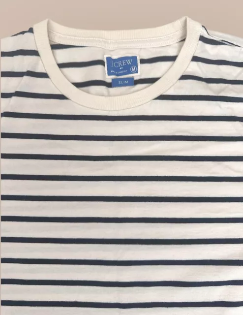 Jcrew Striped Cotton Tee, US Mens M, Retail $50 2