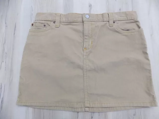 GAP Skirt Womens Size 10 Tan Beige Corduroy mini