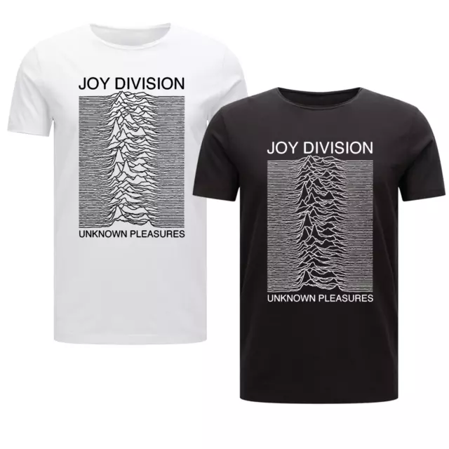 Joy Division T Unknown Pleasures Unisex T-shirt Tee Rock n Roll Music Gift Song