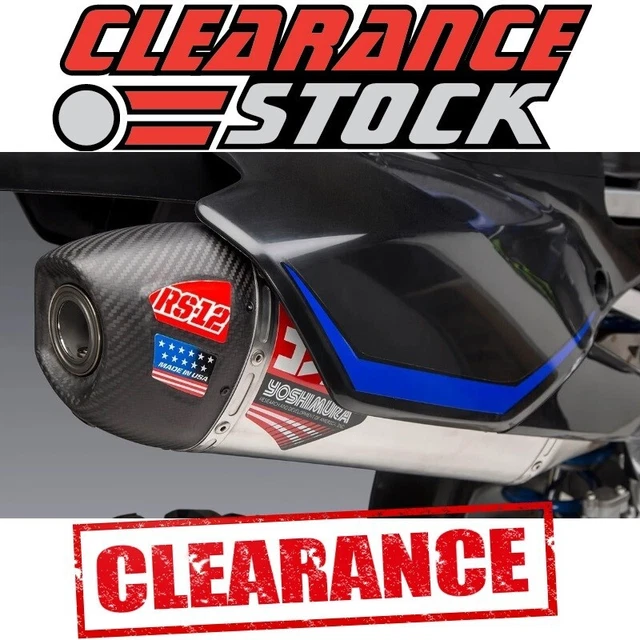 Yamaha YZ450F 2020 - 2022 Yoshimura RS-12 SS / Sistema di scarico completo alluminio / carbonio